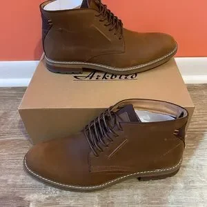 Chukka | Shoes | Mens Chukka Leather Oxford Boots Midtop  display picture 1